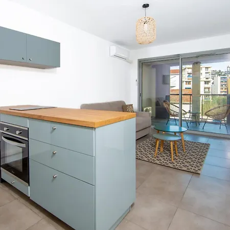 Studio Port Golfe-Juan Parking Wifi Climatisation Terrasse Vallauris Exterior foto